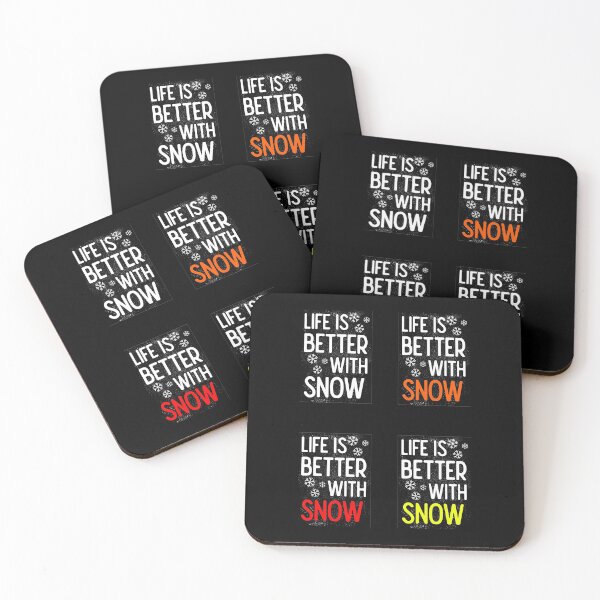 Item preview, Life is better with Snow, Sticker Pack designed and sold by FNStuff.