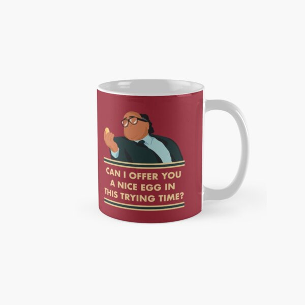 Item preview, Can I offer you a nice egg in this trying time? - Frank quote designed and sold by UnhelpfulWaffle.