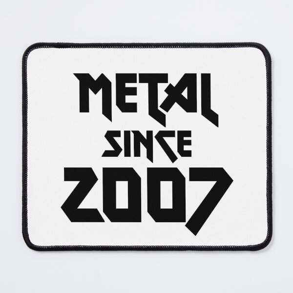Item preview, Gift for 14 Year Old Metal Since 2007 14th Birthday designed and sold by WPahat.