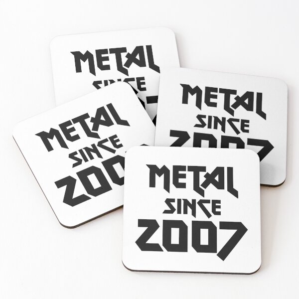 Item preview, Gift for 14 Year Old Metal Since 2007 14th Birthday designed and sold by WPahat.
