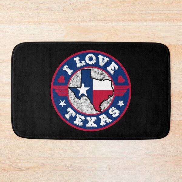 Item preview, I Love Texas State Map and Flag designed and sold by Worldesigns by Artsiren.