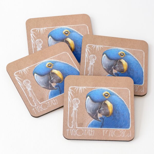 Item preview, Hyacinth macaw designed and sold by LoisaArt.