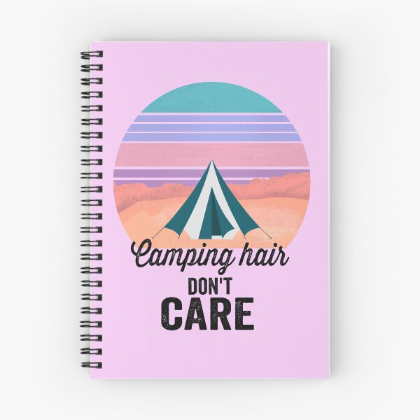 Item preview, Camping hair don't care-summer. designed and sold by DesignedBySnip.