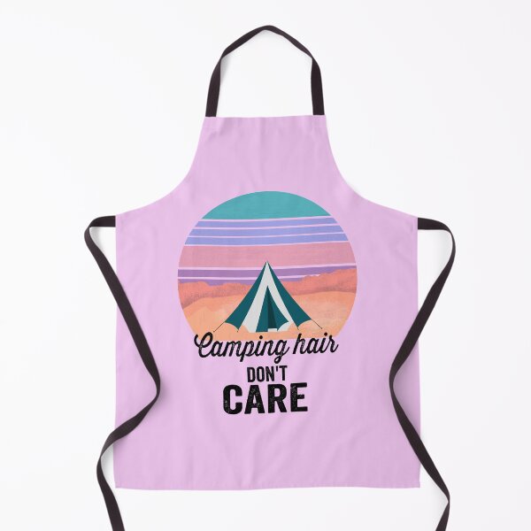 Item preview, Camping hair don't care-summer. designed and sold by DesignedBySnip.