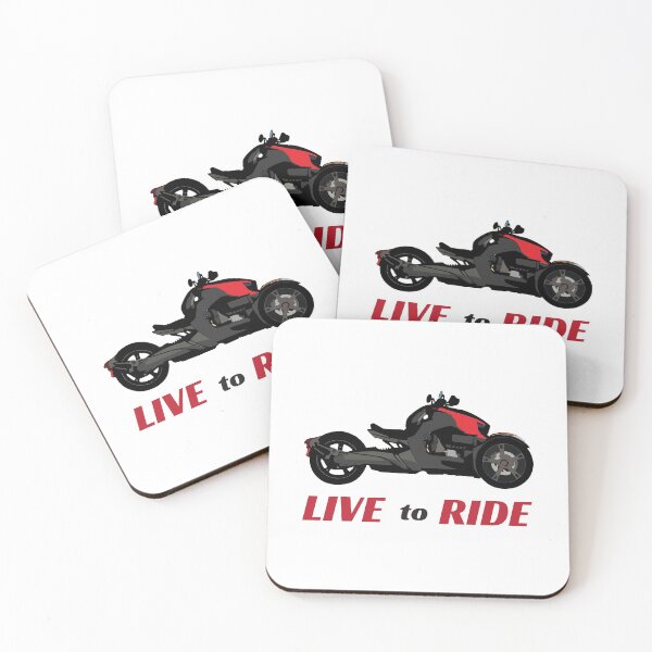 Item preview, Can-Am Ryker Red - Live to Ride designed and sold by WiredDesigns.