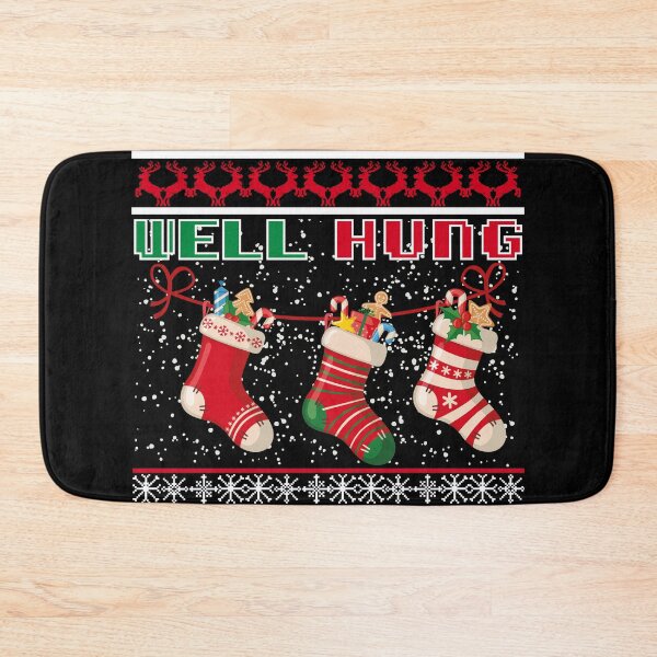 Item preview, Well hung funny ugly christmas shirt and christmas sweater 2021 designed and sold by Dunn Designs.
