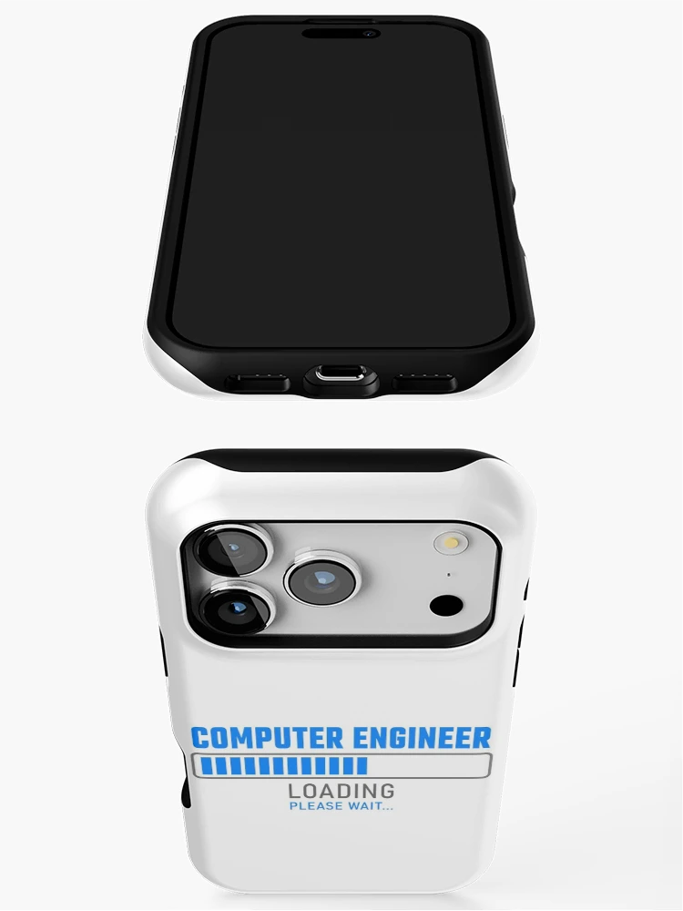 Thumbnail 3 of 4, iPhone Case, Computer Engineer - Loading please wait designed and sold by VrajStudio.