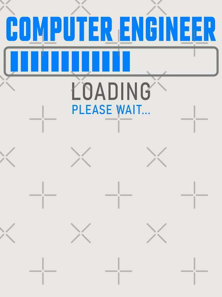Thumbnail 6 of 6, Premium Oversized Sweatshirt, Computer Engineer - Loading please wait designed and sold by VrajStudio.