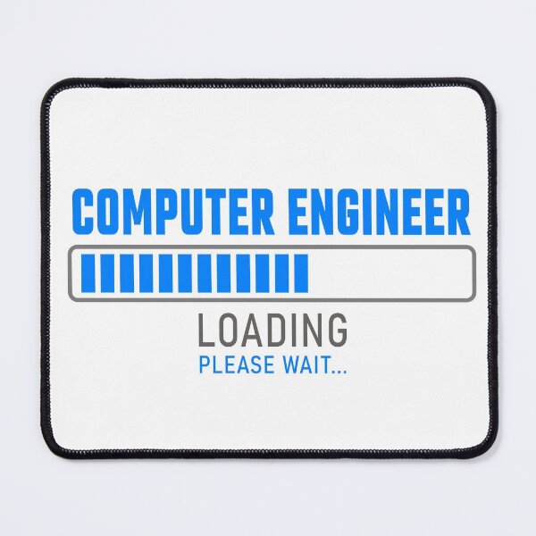 Item preview, Computer Engineer - Loading please wait designed and sold by VrajStudio.