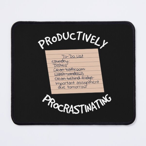 Item preview, Productive Procrastination Checklist designed and sold by Capputeeno.