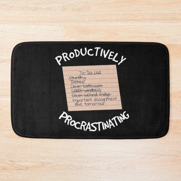 Item preview, Productive Procrastination Checklist designed and sold by Capputeeno.