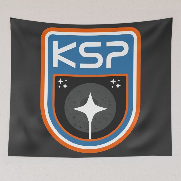 Item preview, Kerbal Space Program - Mun Badge designed and sold by BRU Design.