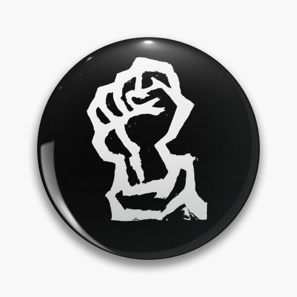 Item preview, Solidarity Fist (white) designed and sold by saulrev1.