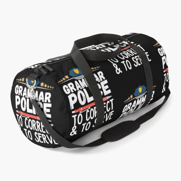 Item preview, Grammar Police to Serve and Correct designed and sold by ronaldsonou.