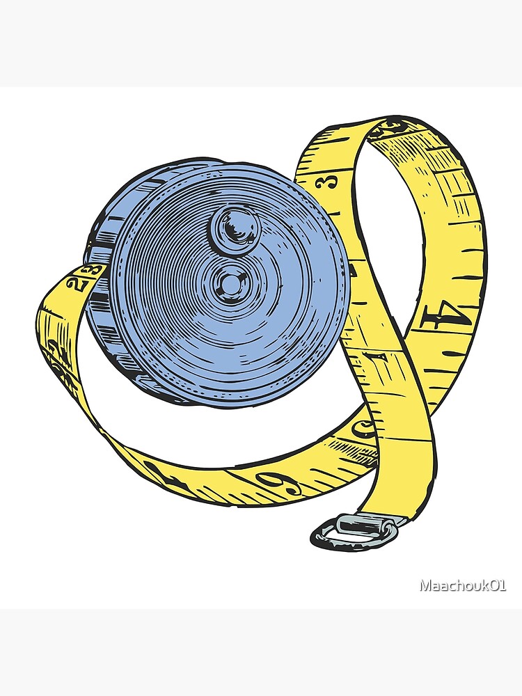 "funny tailoring measure tape" Photographic Print for Sale by