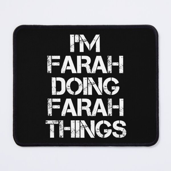 Item preview, Farah Name T Shirt - I'm Farah Doing Farah Things Name Gift Item Tee designed and sold by chezeva.