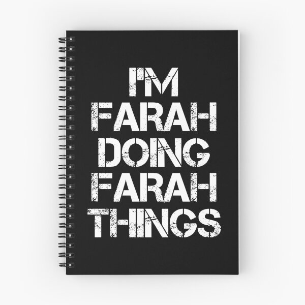 Item preview, Farah Name T Shirt - I'm Farah Doing Farah Things Name Gift Item Tee designed and sold by chezeva.