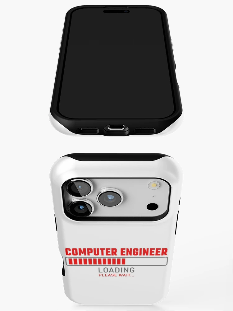 Thumbnail 3 of 4, iPhone Case, Computer Engineer - Loading please wait designed and sold by VrajStudio.