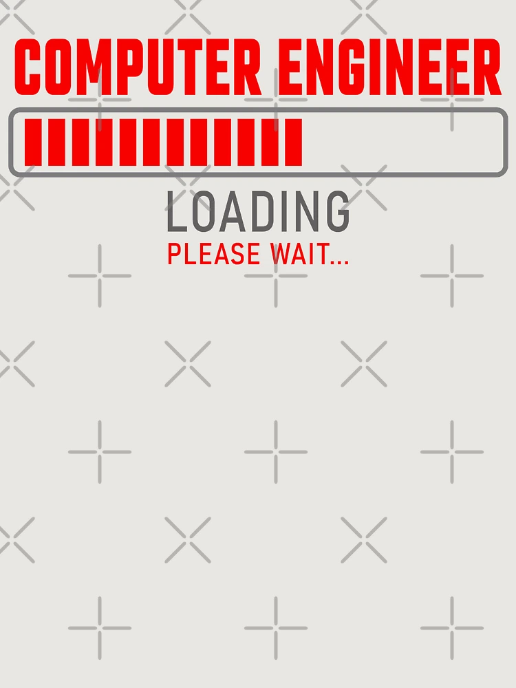 Thumbnail 6 of 6, Premium Oversized Sweatshirt, Computer Engineer - Loading please wait designed and sold by VrajStudio.