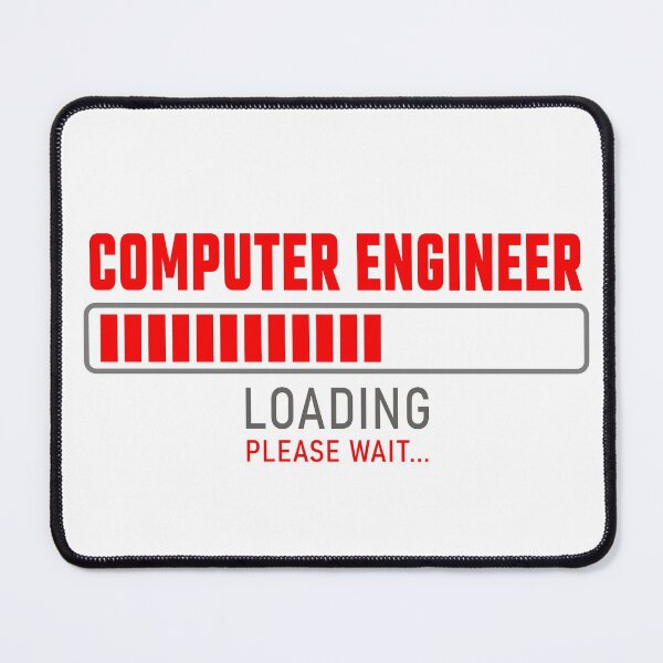 Item preview, Computer Engineer - Loading please wait designed and sold by VrajStudio.