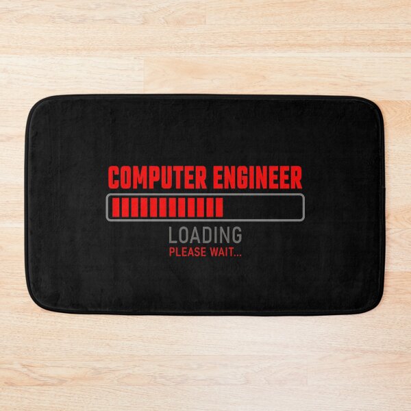 Item preview, Computer Engineer - Loading please wait designed and sold by VrajStudio.