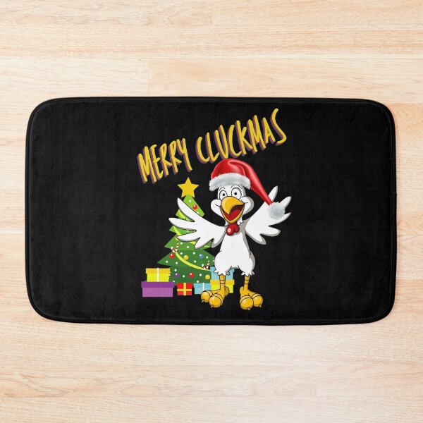 Item preview, Merry Cluckmas! Funny Christmas chicken design! designed and sold by HROC.