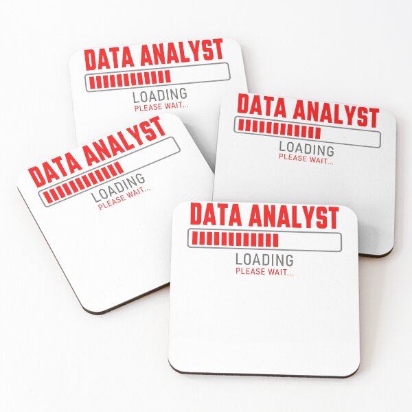 Item preview, Data Analyst - Loading please wait designed and sold by VrajStudio.