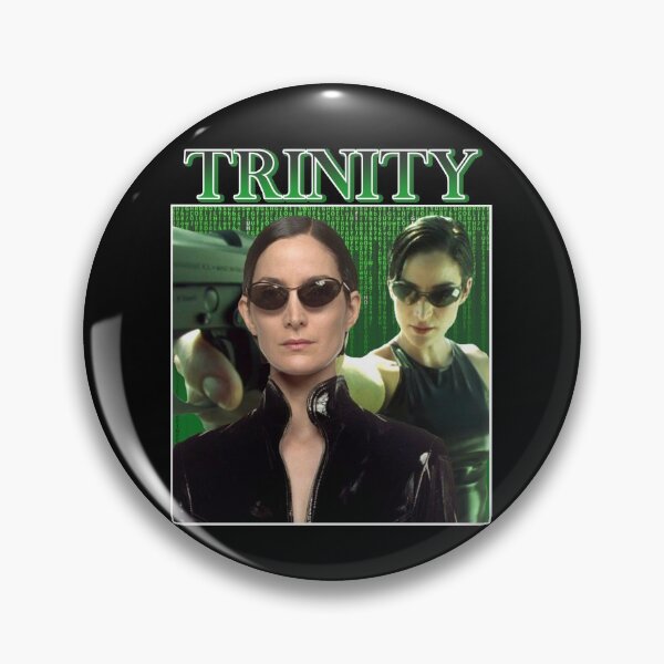 Item preview, Trinity (The Matrix) Vintage/Retro Design designed and sold by amyternent.