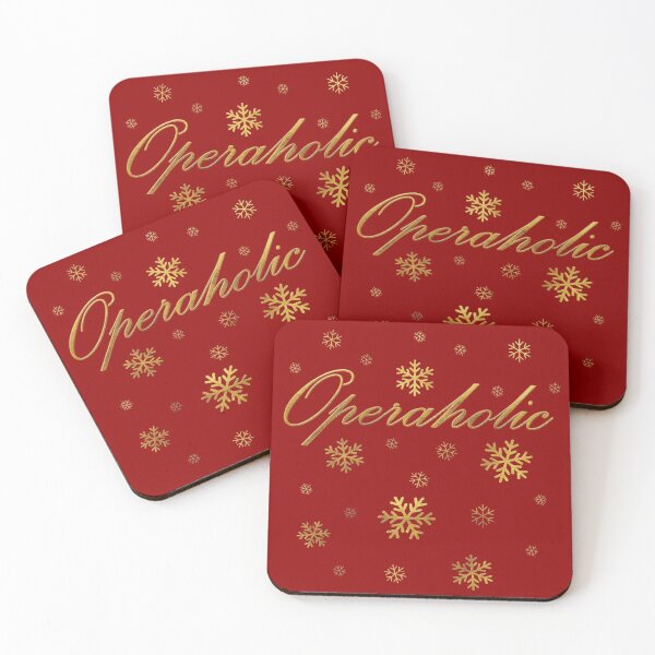 Item preview, Operaholic on Winter Holidays - Opera Fan - Opera Lover designed and sold by MissMezzo.