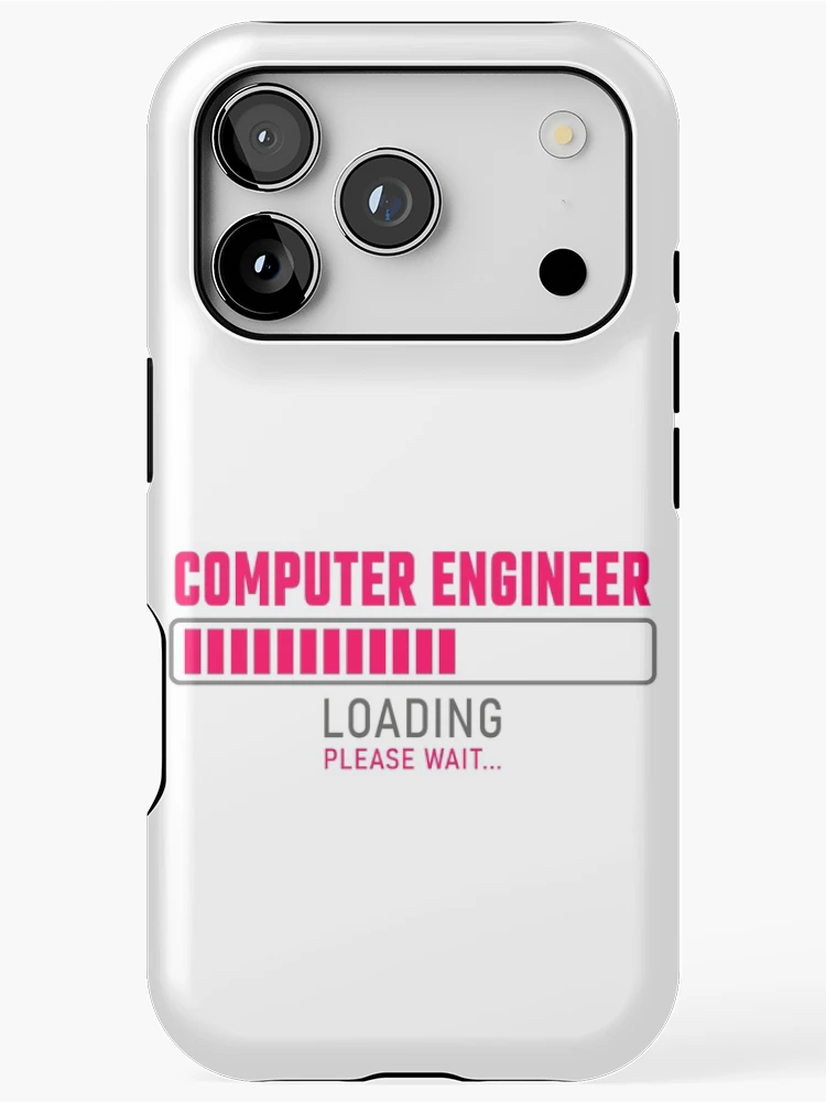 Thumbnail 1 of 4, iPhone Case, Computer Engineer - Loading please wait designed and sold by VrajStudio.