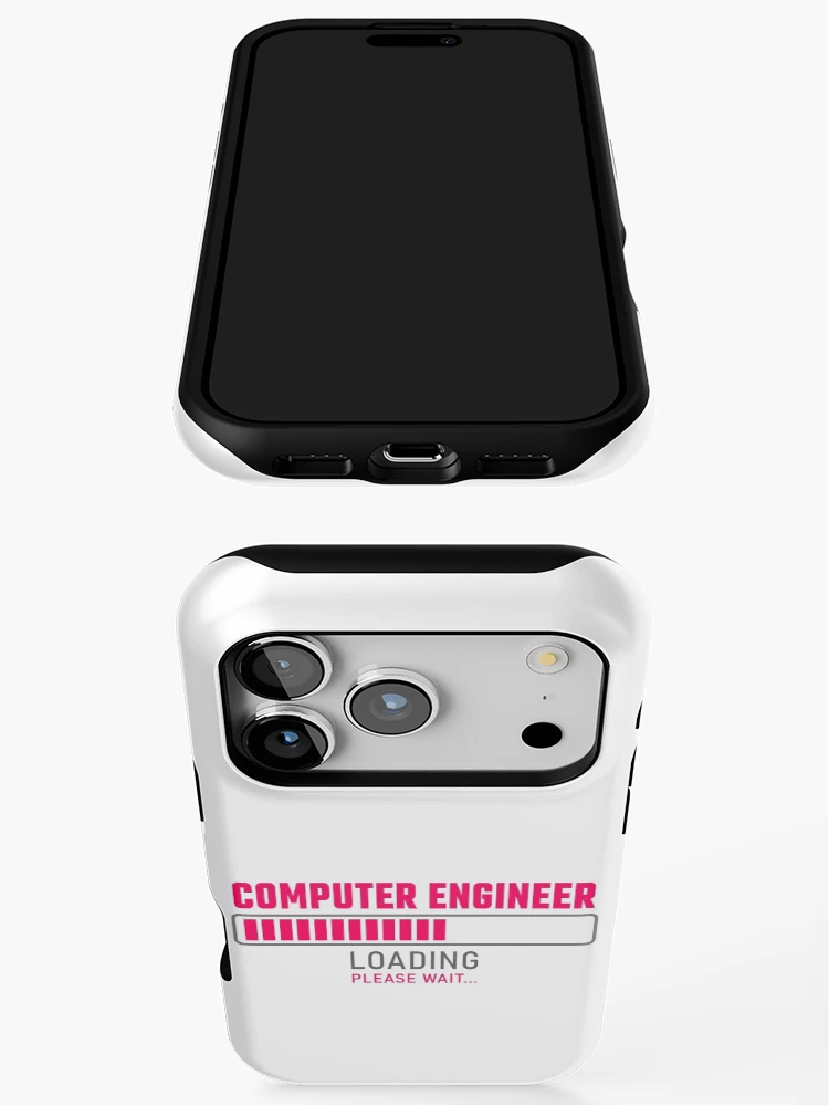 Thumbnail 3 of 4, iPhone Case, Computer Engineer - Loading please wait designed and sold by VrajStudio.