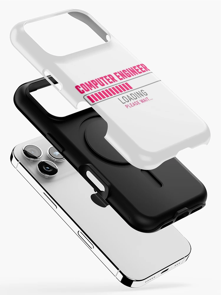 Thumbnail 2 of 4, iPhone Case, Computer Engineer - Loading please wait designed and sold by VrajStudio.