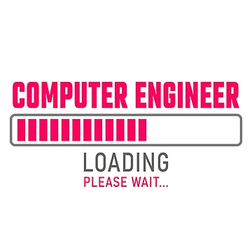 Artwork thumbnail, Computer Engineer - Loading please wait by VrajStudio