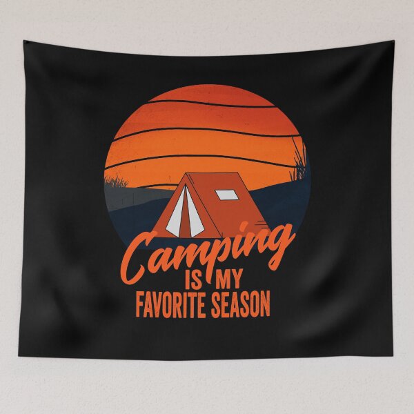 Item preview, Camping is my favorite season-summer. designed and sold by DesignedBySnip.