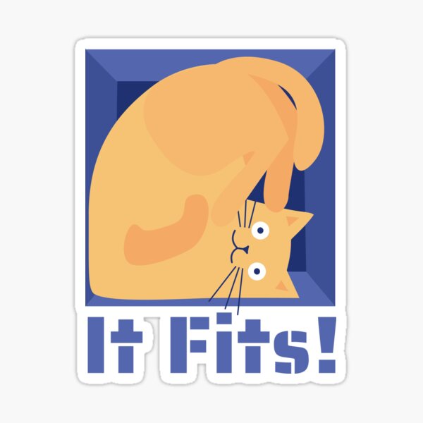Item preview, If it fits, he sits! designed and sold by Bigika.