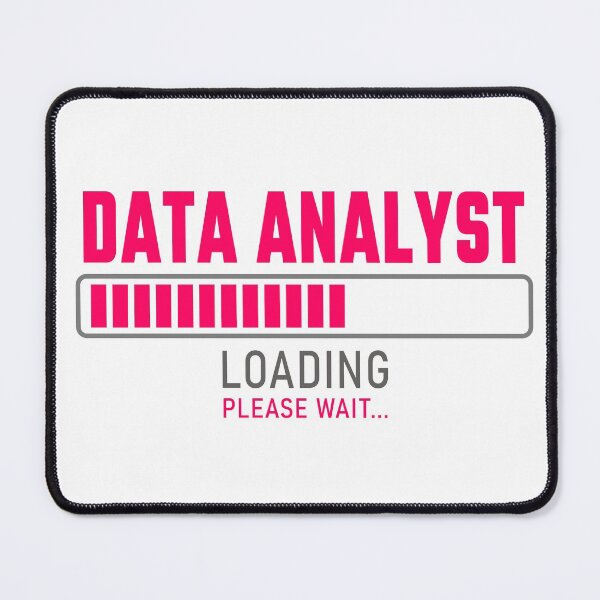 Item preview, Data Analyst - Loading please wait designed and sold by VrajStudio.