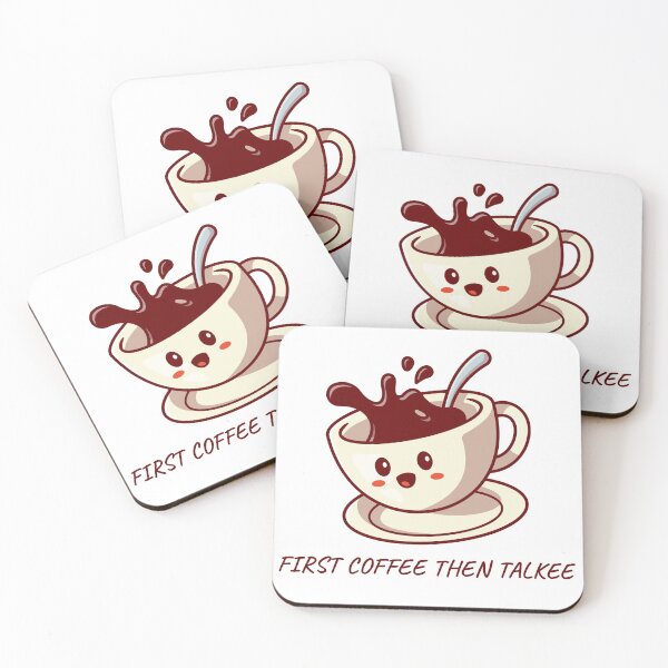 Item preview, First Coffee Then Talkee designed and sold by amourdesigns.