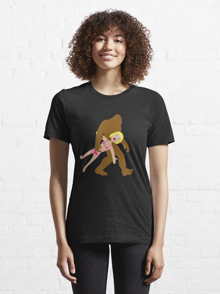 Cute Funny Sasquatch Bigfoot Blow Up Sex Doll T Shirt For Sale By Grooover Redbubble Sex T 2852