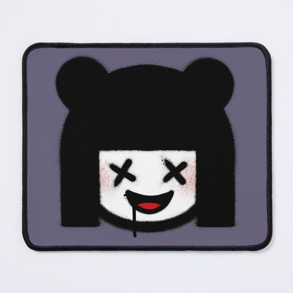 Item preview, Graffiti sprayed smiling kokeshi girl designed and sold by Paulus-DB.
