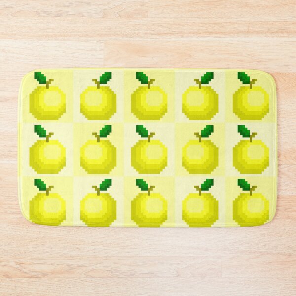 Item preview, Perfect Yellow Pixel Apples designed and sold by rin3d .