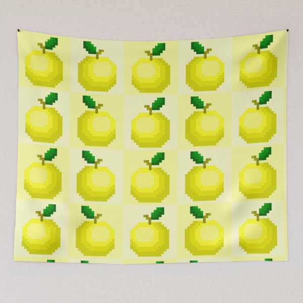 Item preview, Perfect Yellow Pixel Apples designed and sold by rin3d .