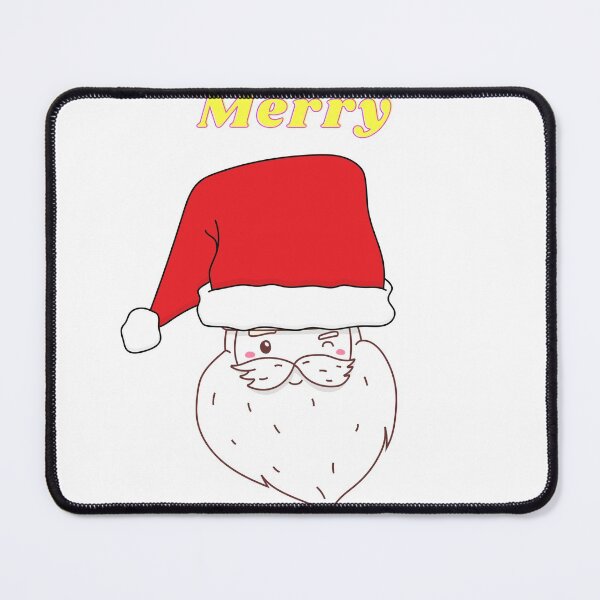 Item preview, Merry Christmas Santa Funny face designed and sold by Paramita Sen.