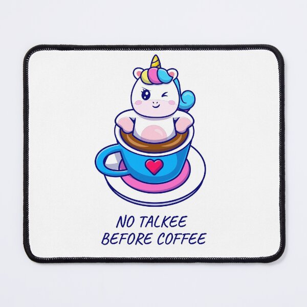 Item preview, No Talkee Before Coffee designed and sold by amourdesigns.