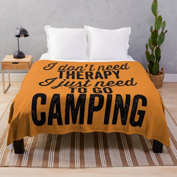 Item preview, I don't need therapy I just need camping-summer designed and sold by DesignedBySnip.