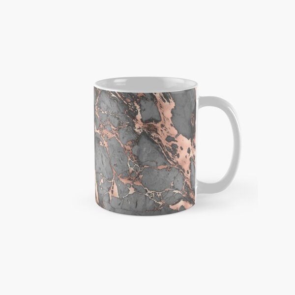 Item preview, Grey Rose Gold Marble designed and sold by shabzdesigns.