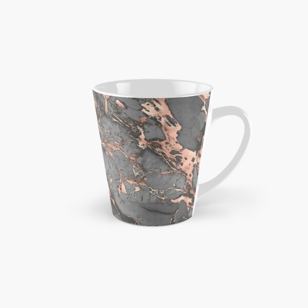 Tazza mug Stripes home rosa rosa in porcellana stile moderno