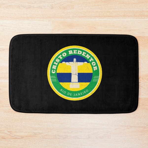 Item preview, Cristo Redentor Rio De Janeiro Badge Print designed and sold by Parag's Travel Shop.