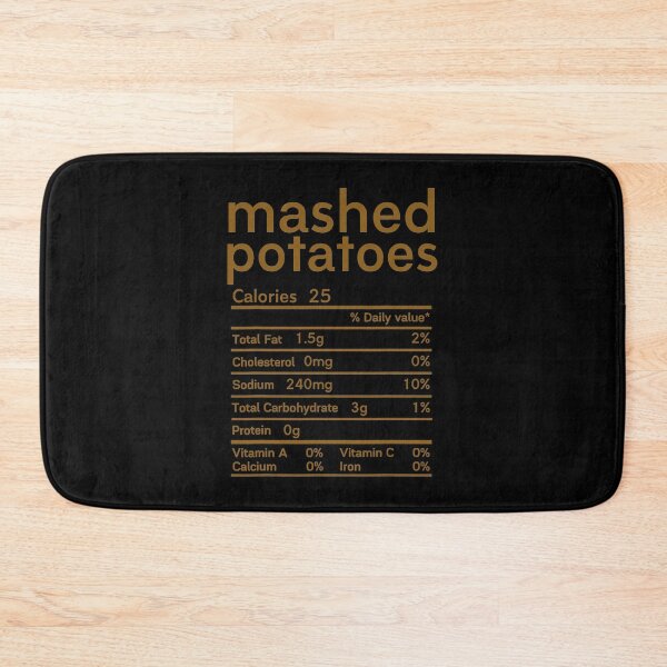 Item preview, Mashed potatoes nutrition facts Thanksgiving dinner family T-Shirt designed and sold by wernericrj97.