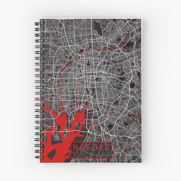 Item preview, Nagoya City Map of Japan - Oriental designed and sold by deMAP.
