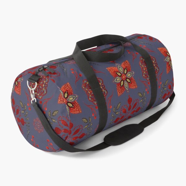 Item preview, Christmas nordic vintage style floral pattern cottagecore designed and sold by PG Illustration.